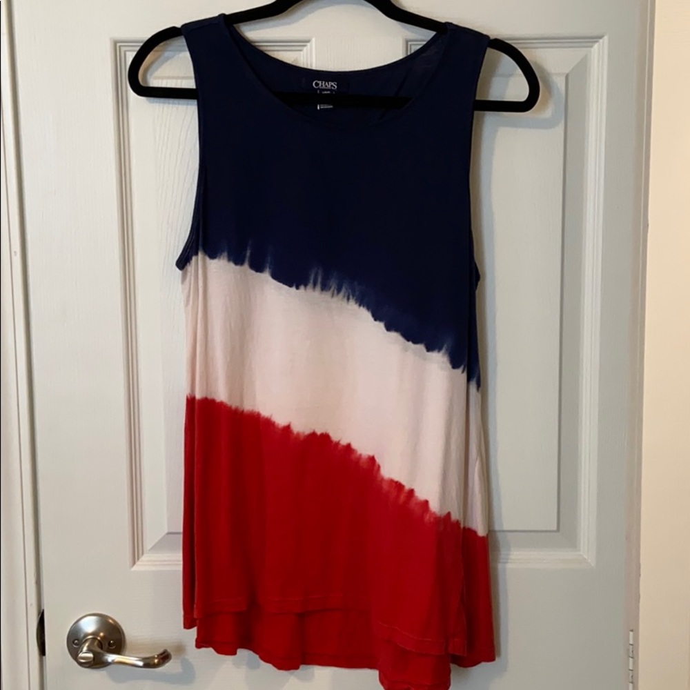 Red white and blue 🇺🇸❤️⭐️ tank top